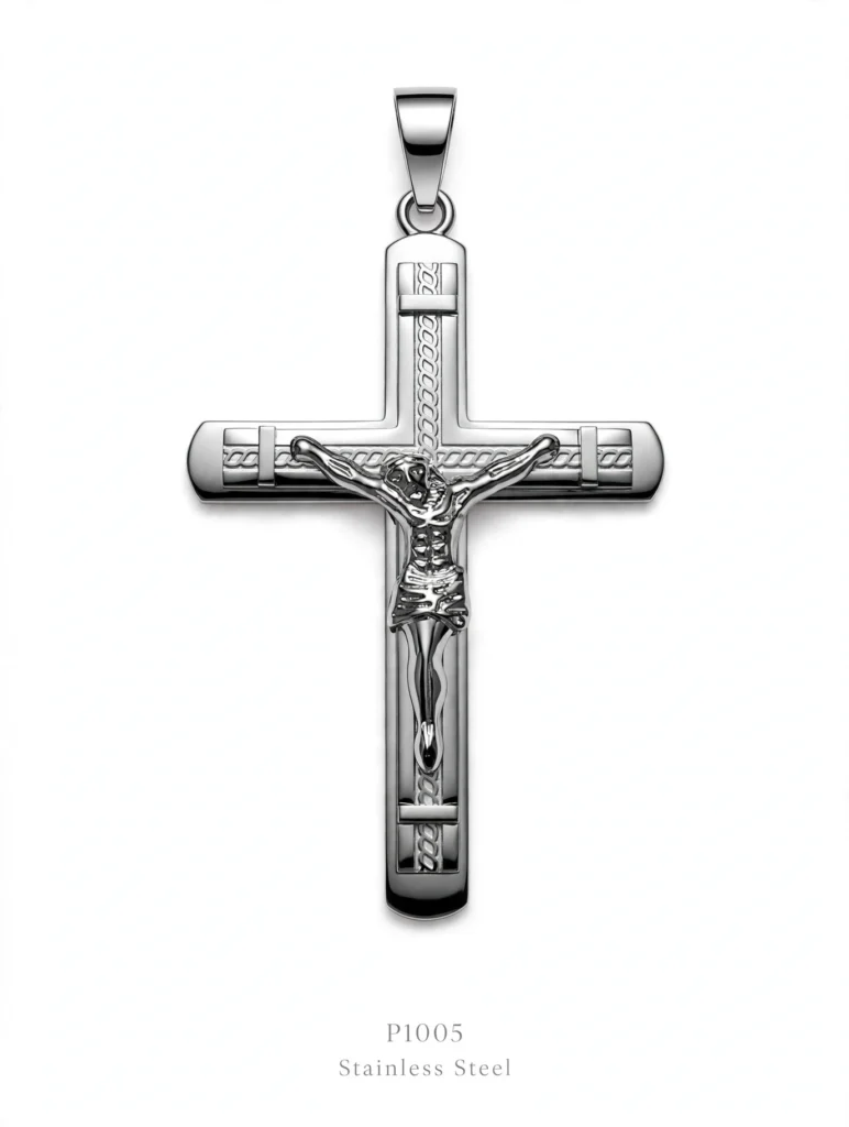 Dije de crucifijo