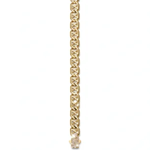 Pulsera dorada 8 pulgadas