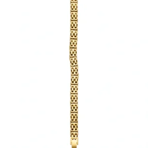 Pulsera dorada eslabones 8 pulgadas